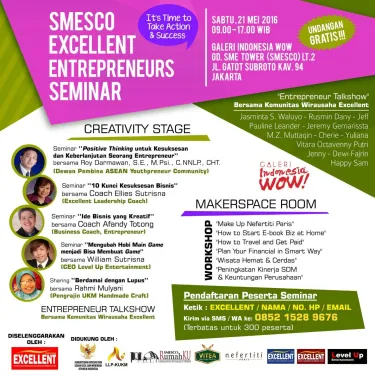 Smesco Excellent Entrepreneur Seminar