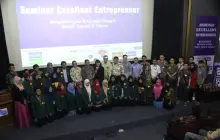 Seminar EXCELLENT Enterpreneur muda di KEMENPORA