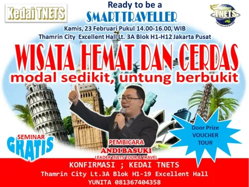 Presentasi "Wisata Hemat dan Cerdas"<br>