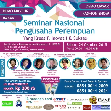 Seminar Nasional Pengusaha Perempuan