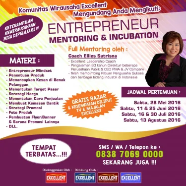 ENTREPRENEUR MENTORING & INCUBATION