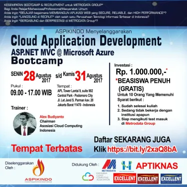 KESEMPATAN BOOTCAMP & RECRUITMENT untuk METRODATA GROUP