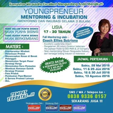 YOUNGPRENEUR - MENTORING & INCUBATION